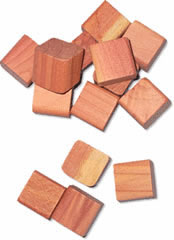 Cedar Cubes (20 per package)